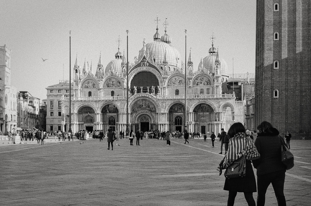 San Marco, Venice, monochrome